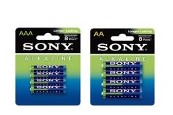Pile Sony Pack 60 piles : 32 LR06 AA + 28 LR03 AAA