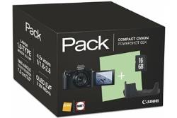 Appareil photo compact Canon PACK PowerShot G5X + Etui + Carte SD 16 Go
