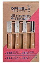 Couteau Opinel Coffret 4 pièces 'Les essentiels du cuisinier'