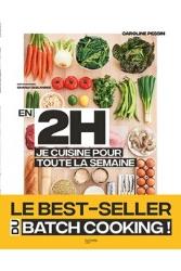Livre de cuisine Hachette EN 2H JE CUISINE POUR TOUTE LA SEMAINE