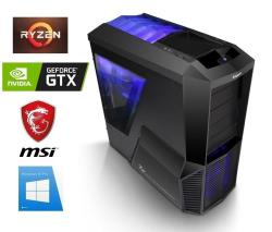 PC Gamer Ryzen 5 - GeForce GTX 1060 6GO - 16GO RAM - SSD 240GO Zalman Z11 plus