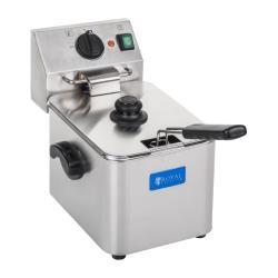 Friteuse professionnelle inox 1 bac 8 litres Royal Catering