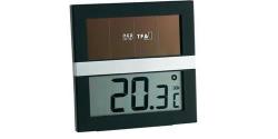 Thermomètre TFA Eco Solar noir
