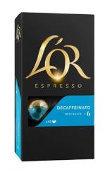 Dosettes exclusives L'or Espresso Café Decaféinato 6 X10