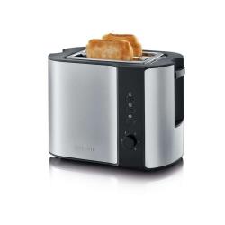 SEVERIN Toaster 2 fentes Inox & Noir 2589