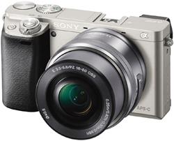 Appareil photo Hybride Sony A6000 Gris + 16-50mm