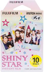 Papier photo instantané Fujifilm Film Instax Mini Shiny Star (x10)