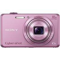 Appareil photo numérique Sony Cyber-Shot DSC-WX220P 18.2 Mill. pixel Zoom optique: 10 x rose vidéo Full HD, Wi