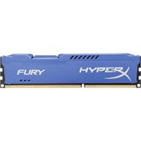 Module de mémoire vive pour PC HyperX Fury Blue HX316C10F/4 4 Go 1 x 4 Go RAM DDR3 1600 MH