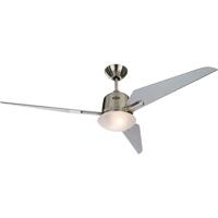 Ventilateur de plafond CasaFan Eco Aviatos 132 BN-SL 3 pales (Ã˜) 132 cm gris-argent