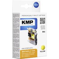KMP Encre remplace Brother LC-123 compatible jaune B44 1525,0009
