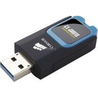 Corsair Voyager Slider X2 clé USB flash 256 Go USB Type-A 3.2 Gen 1 (3.1 Gen 1) Noir, Bleu