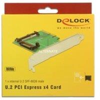 Delock 89673 carte contrôleur adaptateur d'interfaces PCI,SATA,U.2 Interne