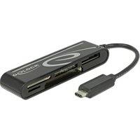 Delock 91739 lecteur de carte mémoire Noir USB 2.0