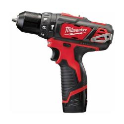 Perceuse percussion MILWAUKEE M12 BPD-202X - 2 batteries 12V 2.0Ah - 1 chargeur C12C 4933446045