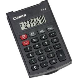 Calculatrice CANON AS8 Gris foncé