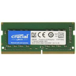 Mémoires CRUCIAL SODIMM DDR4 2666MHz 4 Go