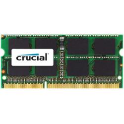 Mémoires CRUCIAL SO-DIMM 8Go DDRL3 PC3-10600 1.35VCL9