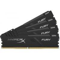 Mémoires HyperX Fury DIMM DDR4 3000MHz CL15 32Go (4x8Go)
