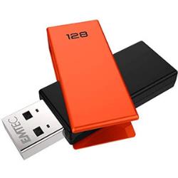 Clé USB EMTEC C350 Brick 2.0 USB2.0 128Go/ Orange