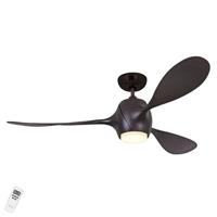 Ventilateur de plafond LED Eco Fiore bronze - Casa Fan