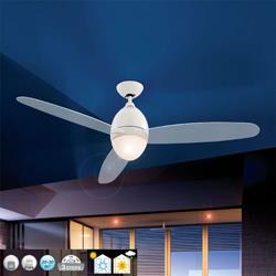 Ventilateur de plafond Premier blanc 132 cm - Globo