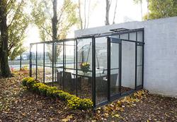 Serre de jardin verre trempé solarium 9.61m² - CHALET & JARDIN