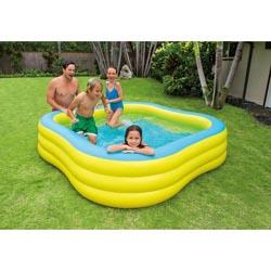 Piscine gonflable carré INTEX Family Pool