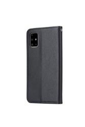 Flip Wallet Noir Designed pour samsung Galaxy A51
