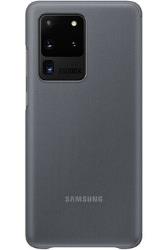 Clear View cover pour Samsung S20 Ultra gris
