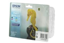 Cartouche d'encre Epson Pack Hippocampe T0487 6 couleurs