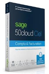 Logiciel Ciel/sage Sage 50 Cloud Ciel Compta + Facturation (1 an d'assistance)