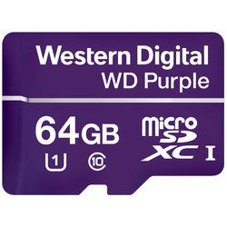 Memoire micro SDHC Purple Western Digital