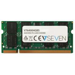memoire DDR2 4GB DDR2 PC2-6400 800Mhz SO DIMM Notebook - V764004GBS