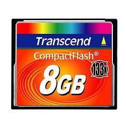 memoire compact flash 8Go - 133x Transcend