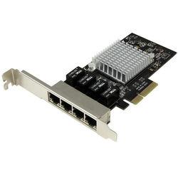 carte reseau sans fil PCI Express à 4 ports Gigabit Ethernet avec chipset Intel I350 Startech