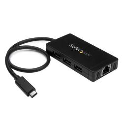 carte reseau sans fil Hub USB-C 3 ports avec Gigabit Ethernet - Startech