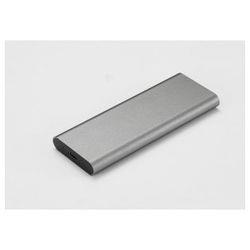 Boitier externe Boîtier externe Heden 2.5 pouces USB-C 3.1 - pour SSD M.2 NVME - M.2 - Slim - USB 3.1 - Aluminium - Gris