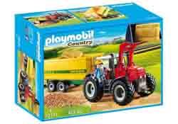 Playmobil Country 70131 Grand tracteur avec remorque