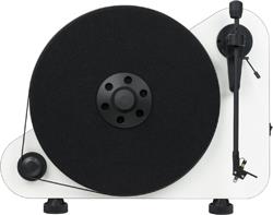 Platines vinyle hi-fi Pro-Ject Vertical Turntable E droitier OM5e Blanc