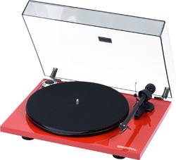 Platines vinyle hi-fi Pro-Ject Essential III OM-10e Rouge laqué