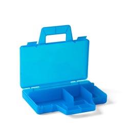 LEGO Divers 5005890 Boîte de tri bleue transparente