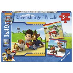 Puzzle 3x49 pièces - Pat'Patrouille - Ravensburger