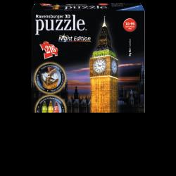 Puzzle 216 pièces - Big Ben night edition - Ravensburger