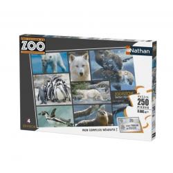 Puzzle 250 pièces - Une saison au zoo - Secteur aquatique - Nathan