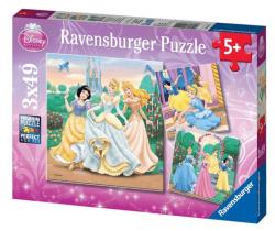 Puzzles 3 x 49 pièces - Disney Rêves - Ravensburger