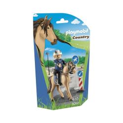 Playmobil - Policier avec cheval - 9260