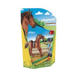 Playmobil - Ecuyère avec cheval - 9259