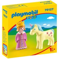 Playmobil 1.2.3 - Princesse et licorne - 70127