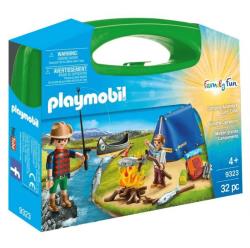 Playmobil Le camping - Valisette Campeurs - 9323